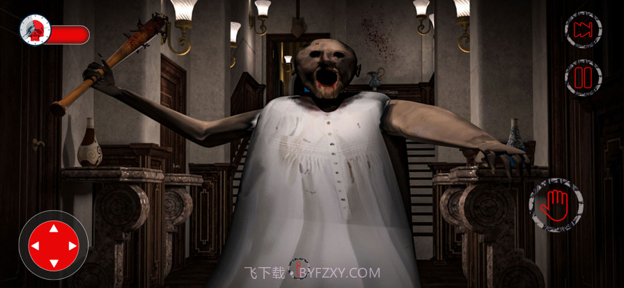 可怕的奶奶尼姑屋3D截图2