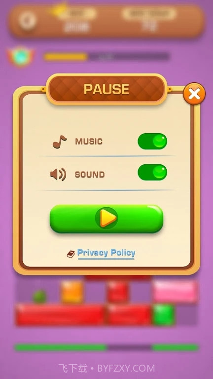 降落的三色方块免费版截图1