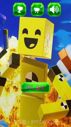 工艺人沙盒跑酷截图2