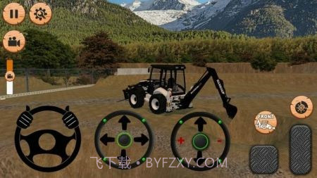 卡车反铲装载机模拟器截图3