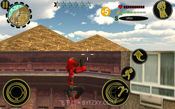 火柴绳索英雄截图1