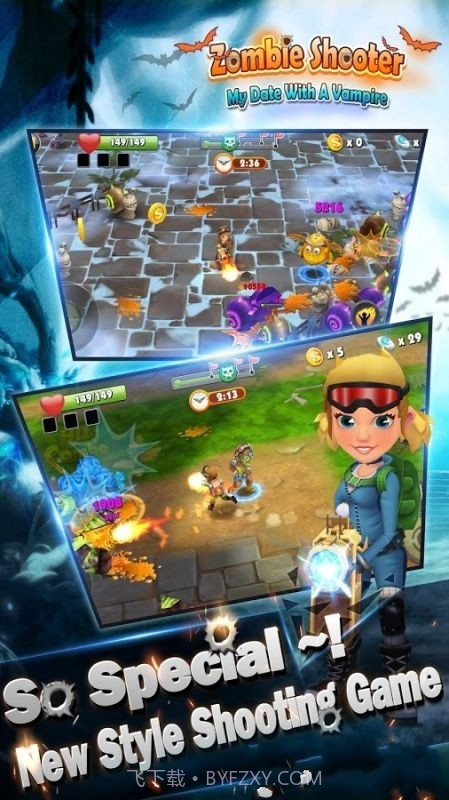 僵尸射手僵尸大作战截图1