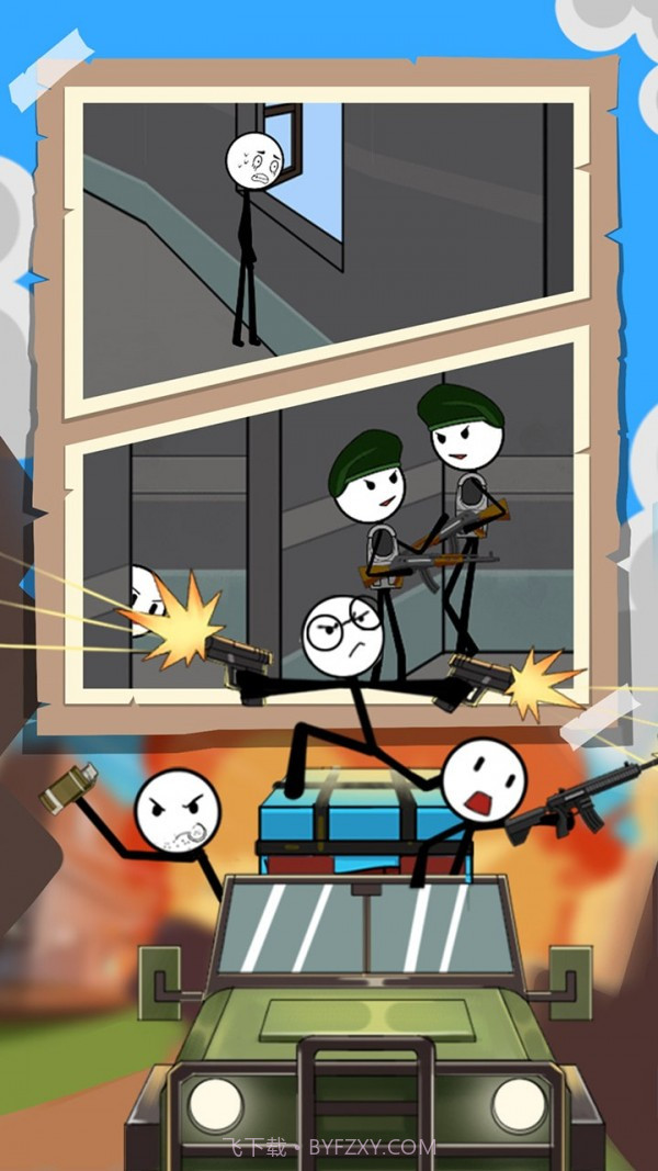 火柴人逃亡日记第二季截图3 火柴人逃亡日记第二季截图3