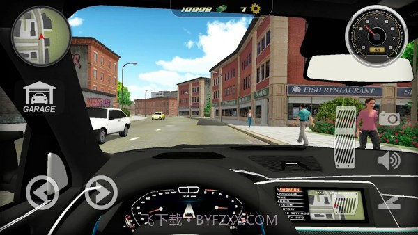 疯狂城市汽车模拟器截图1