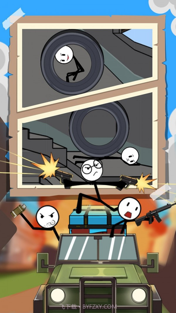 火柴人逃亡日记第二季截图5 火柴人逃亡日记第二季截图5