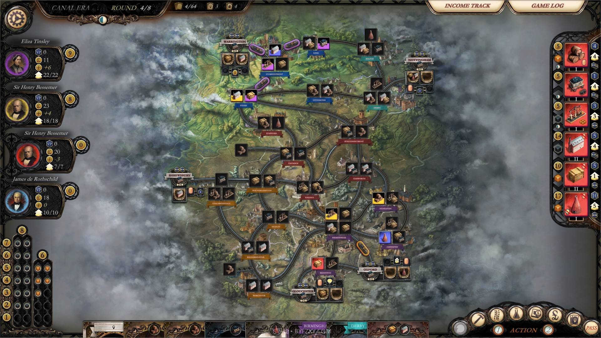 工业革命:伯明翰Brass:Birmingham免费版截图1 工业革命:伯明翰Brass:Birmingham免费版截图1