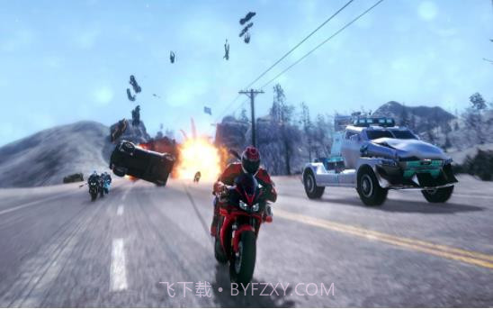 超级忍者摩托车截图2