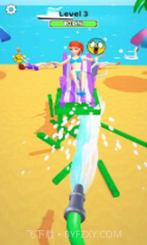 有趣的海滩3D截图2
