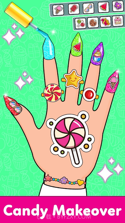 儿童美甲沙龙女孩截图4