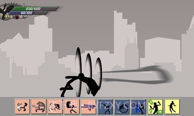 暴怒火柴人无限金币版截图2