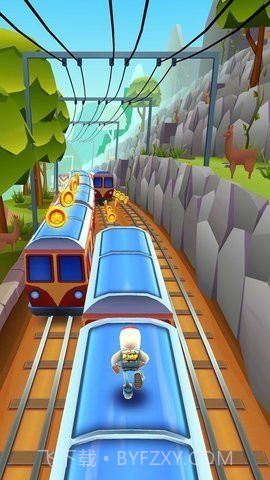 地铁跑酷中文版(Subway Surf)截图1 地铁跑酷中文版(Subway Surf)截图1