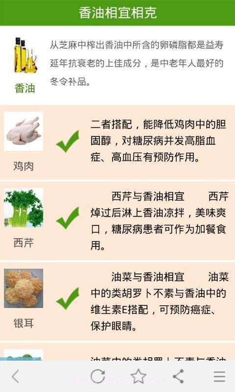 食物相宜相克截图4
