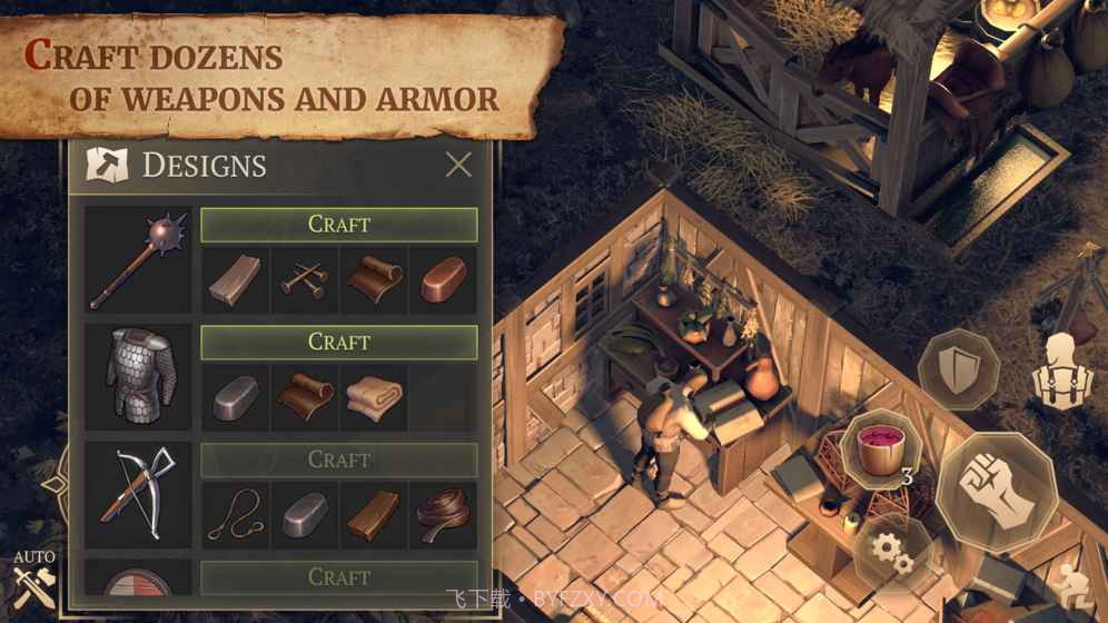 黑暗幻想生存免费版截图4