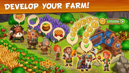 北龙岛建造维京人农场中文版截图1 北龙岛建造维京人农场中文版截图1
