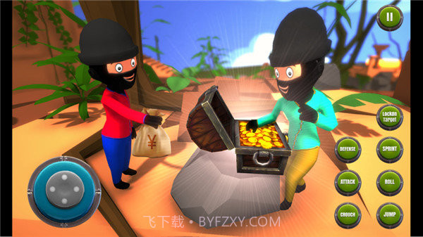 火柴人小偷模拟器截图2