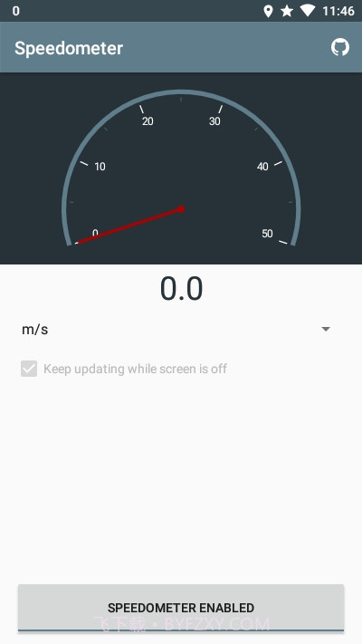 Speedometer(通知栏速度显示)截图4 Speedometer(通知栏速度显示)截图4