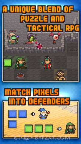 像素防御 Pixel Defenders Puzzle截图2 像素防御 Pixel Defenders Puzzle截图2