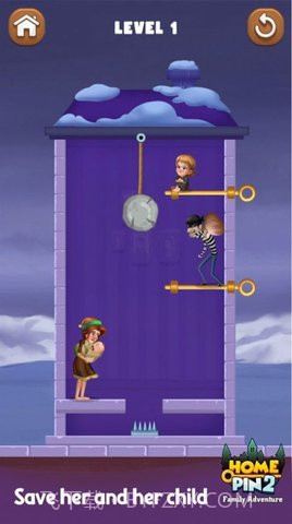 别针家园2家庭冒险(Home Pin 3)截图2 别针家园2家庭冒险(Home Pin 3)截图2