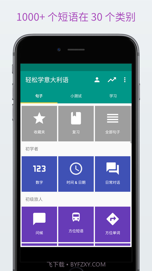 轻松学意大利语截图1 轻松学意大利语截图1