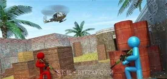 火柴人前线战斗截图1 火柴人前线战斗截图1