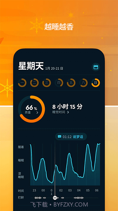 sleep cycle睡眠质量分析截图3
