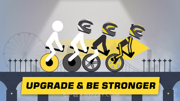 火柴人独轮车对决截图2