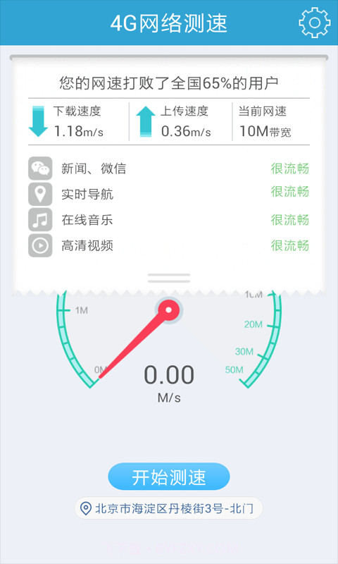4G网络测速截图3
