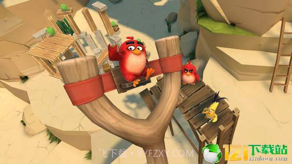 愤怒的小鸟猪之岛AR游戏截图3