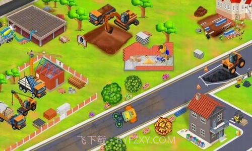 拟挖掘机建房子截图3 拟挖掘机建房子截图3