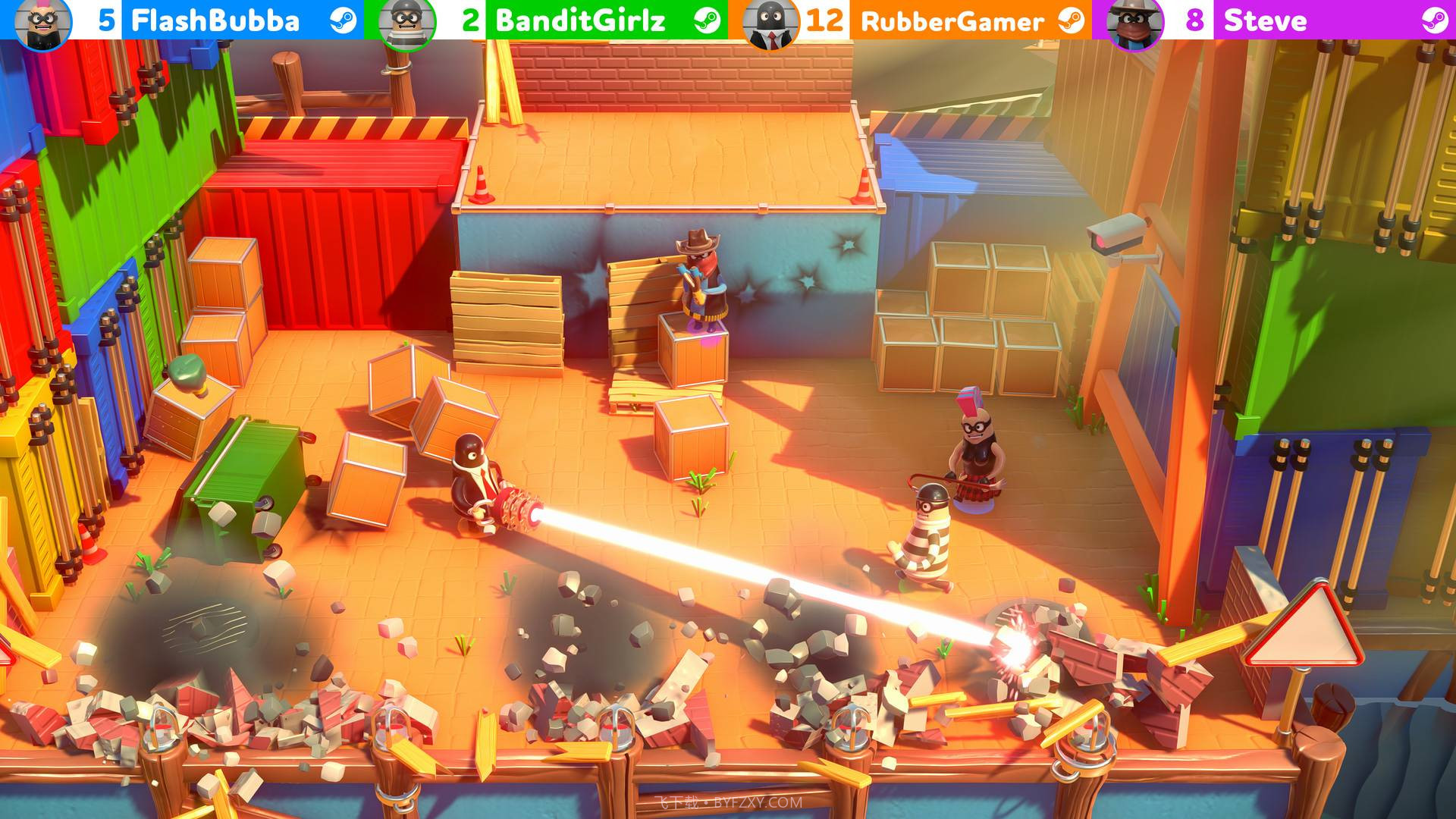 橡胶强盗RubberBandits截图1