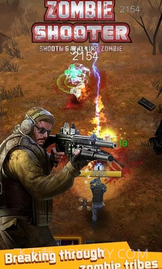 向僵尸开火截图1