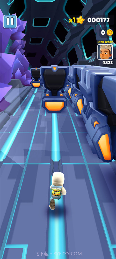 地铁跑酷easft仿外网空间站截图3