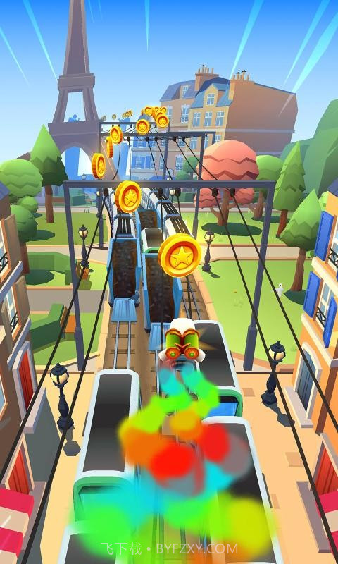 地铁跑酷4399截图2 地铁跑酷4399截图2