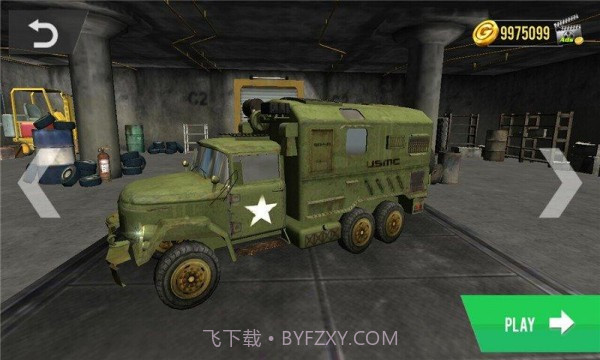 越野军队卡车截图1