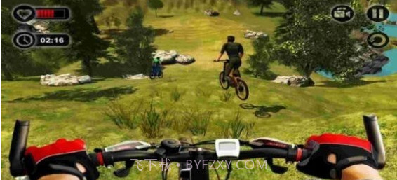 3D模拟自行车越野赛截图3