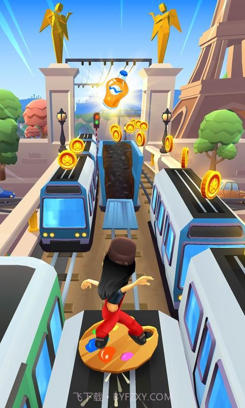 地铁跑酷4399截图1 地铁跑酷4399截图1