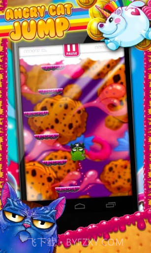 愤怒的猫 Angry Cat Jump截图3