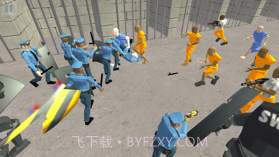 战斗模拟器:监狱和警察最新版截图3 战斗模拟器:监狱和警察最新版截图3