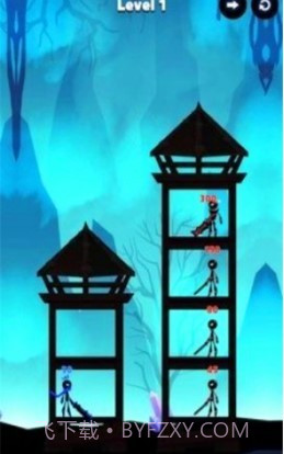 火柴人英雄登塔战争抖音截图1