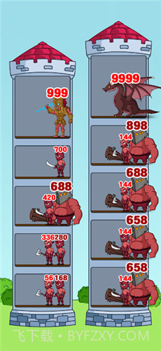 火柴人英雄登塔战争抖音截图4