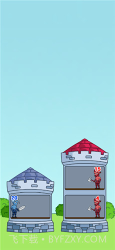 火柴人英雄登塔战争抖音截图3