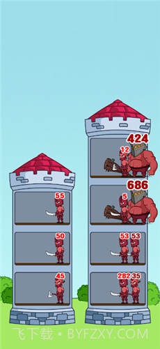 火柴人英雄登塔战争抖音截图2