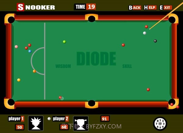 斯诺克台球游戏截图2 斯诺克台球游戏截图2