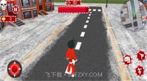 圣诞节火柴人绳索英雄截图2