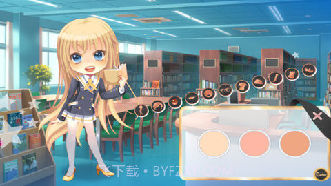 动漫校园装扮女孩截图2