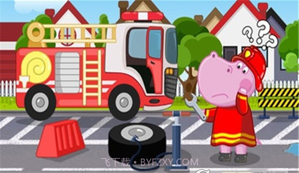 河马佩奇消防巡逻截图3