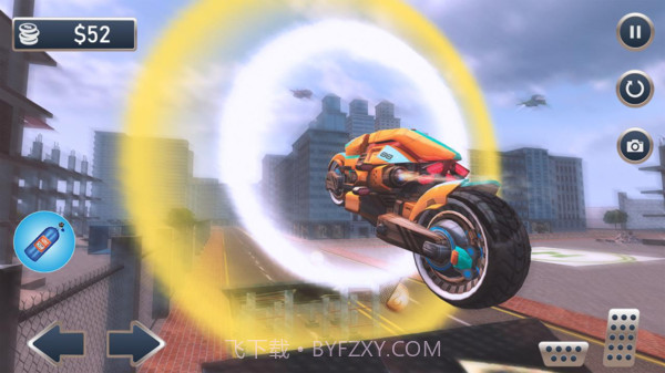 摩托车飞行模拟器手游截图5 摩托车飞行模拟器手游截图5