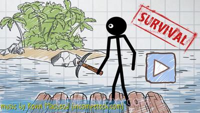 荒野求生火柴人木筏逃生截图2