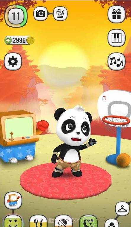 说话的小熊猫截图1
