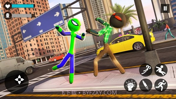 火柴蜘蛛绳索英雄3截图4